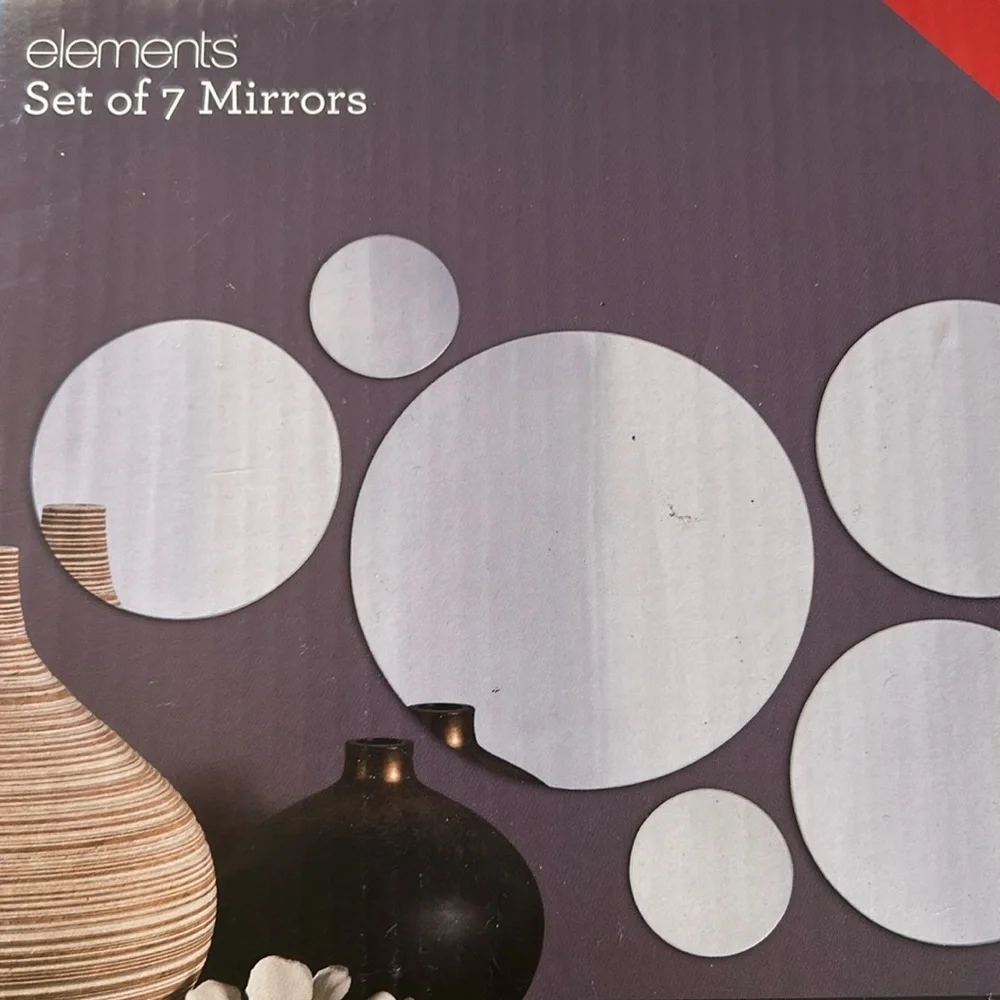 Set of Seven decorative mirrors!!